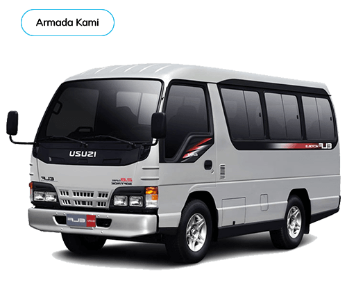 Isuzu Elf Short (kapasitas 10-12 orang)