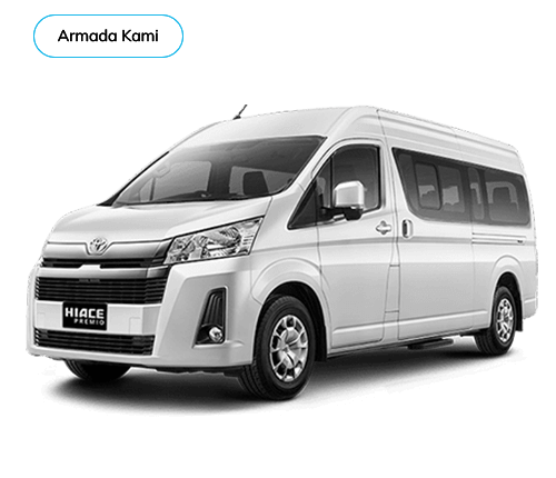 Toyota HiAce (nyaman & luas)